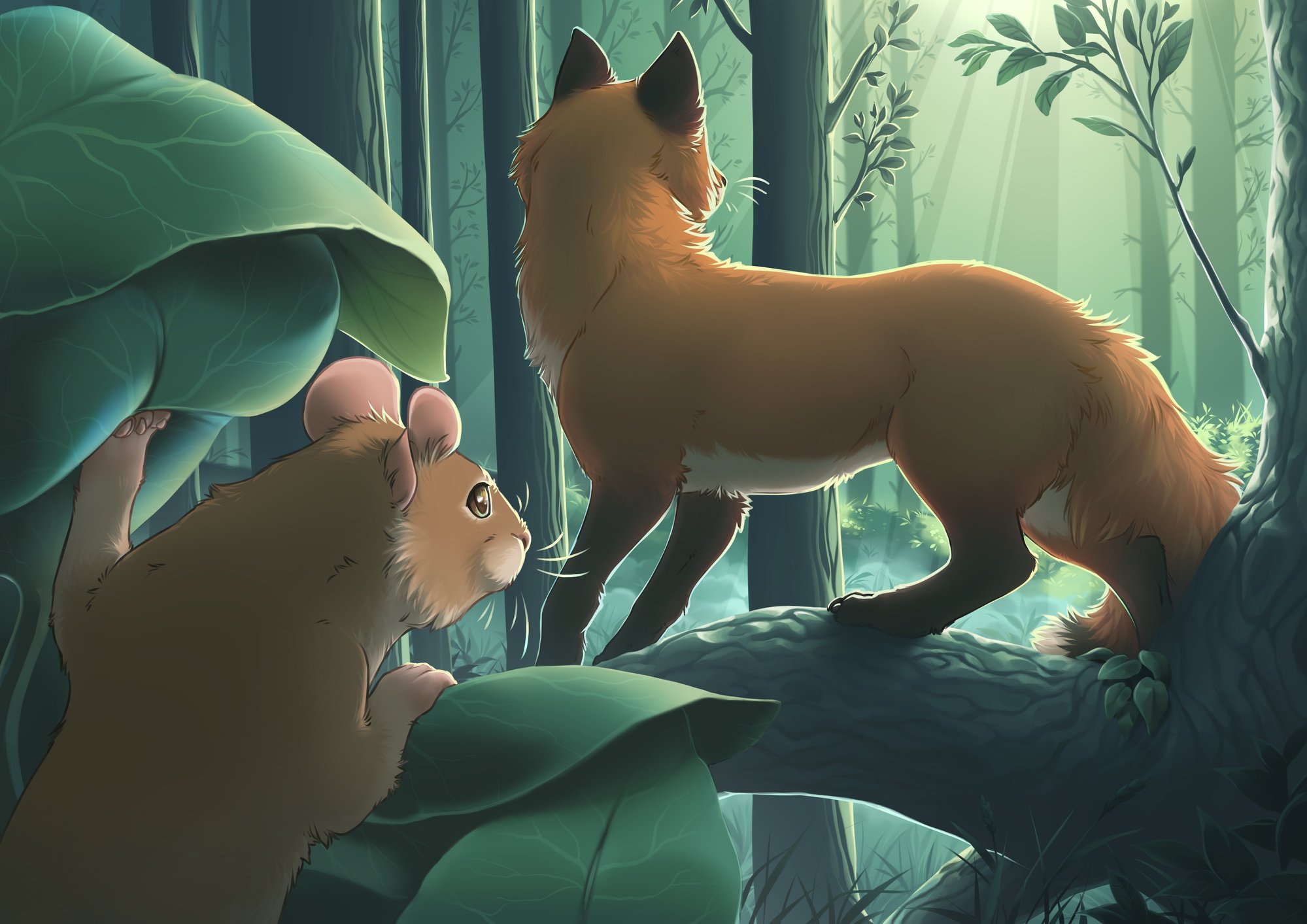 FiSBY Illustration Foxo